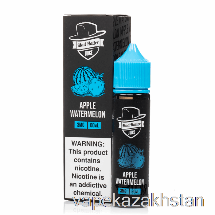 Vape Smoke Apple Watermelon - Mad Hatter - 60mL 3mg